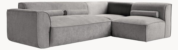 Narożna sofa modułowa z szenilu Flex Felix (6-osobowa)