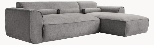 Narożna sofa modułowa z szenilu Flex Felix (4-osobowa)