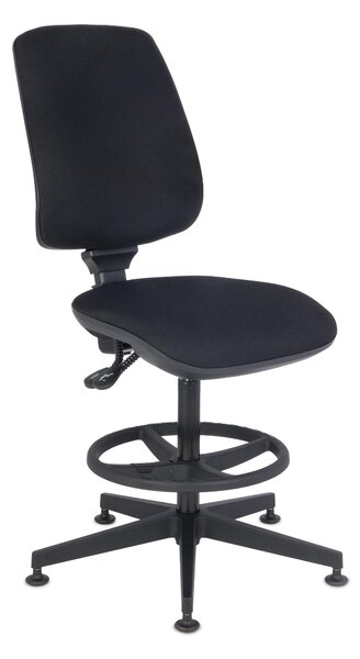 Krzesło Starter BP Ring Base, z podnóżkiem, wysokie
