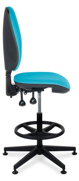 Krzesło Starter BP Ring Base, z podnóżkiem, wysokie