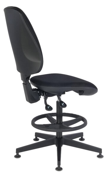 Krzesło Starter BP Ring Base, z podnóżkiem, wysokie