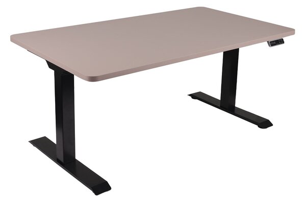 Biurko regulowane Alto 101 Black 160 cm, elektryczne sterowanie wysokością blatu