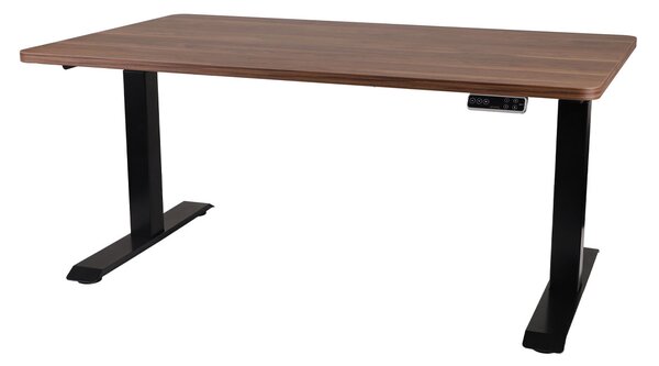 Biurko regulowane Alto 101 Black 140 cm, czarne, elektrycznie sterowane