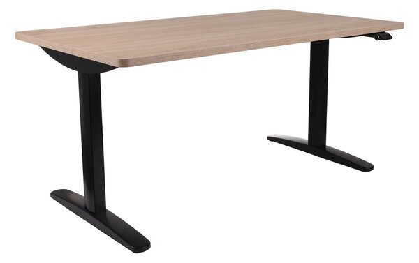 Biurko regulowane Alto 102 Black 140 cm, elektryczne
