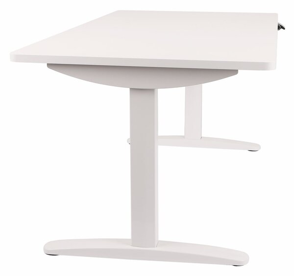 Biurko regulowane Alto 102 White 140 cm, elektryczne