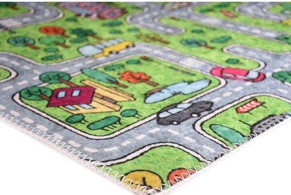 Zielony dywan dziecięcy 120x180 cm Green Neighborhood – Vitaus
