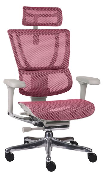 Zestaw: Fotel ergonomiczny biurowy Ioo 2 + Biurko regulowane Alto 101 Black