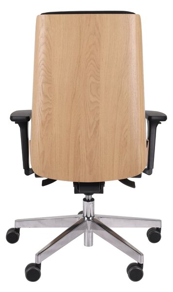Fotel biurowy Moon Wood - Fornir Dębowy