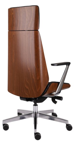 Fotel gabinetowy Moon Wood HD AL1