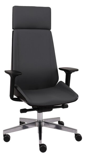 Fotel biurowy Moon Wood HD drewniany
