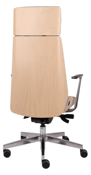 Fotel gabinetowy Moon Wood HD AL1