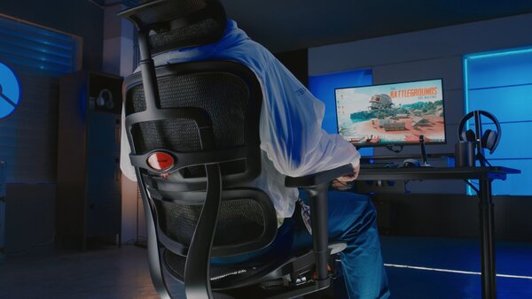 Fotel gamingowy Ergohuman 2 Ultra Black Badge