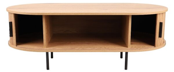 Stolik kawowy Loftwood (4806), dziki dąb, lamele