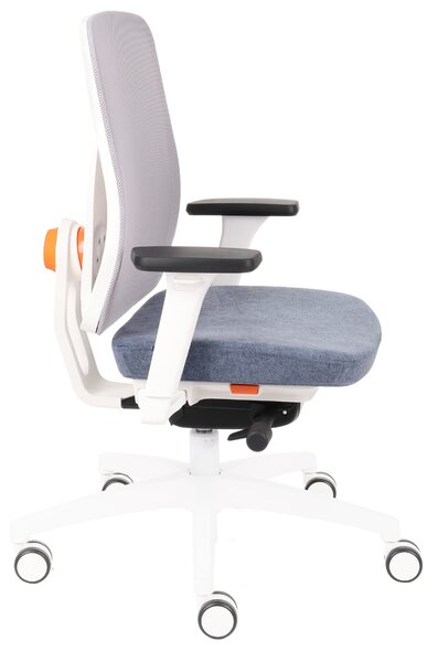 ErgoJunior WS Grey, krzesło do biurka, dla dziecka, dla młodzieży, krzesło gamingowe, fotel dla dziecka, fotel obrotowy
