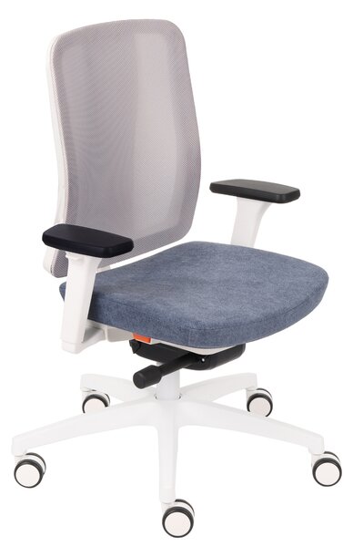 ErgoJunior WS Grey, krzesło do biurka, dla dziecka, dla młodzieży, krzesło gamingowe, fotel dla dziecka, fotel obrotowy