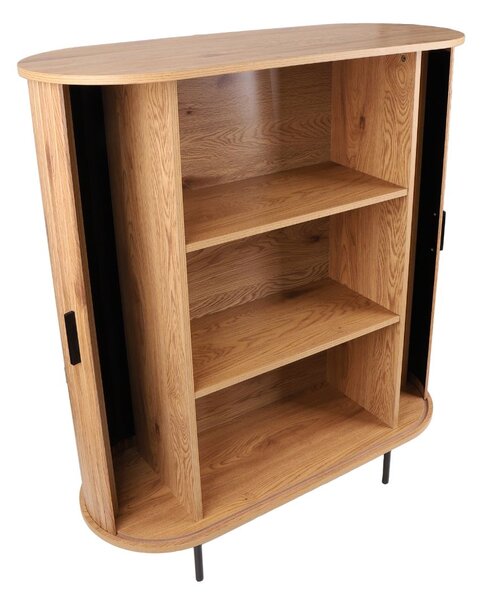 Komoda Loftwood (4804), dziki dąb, lamele, do salonu, do sypialni