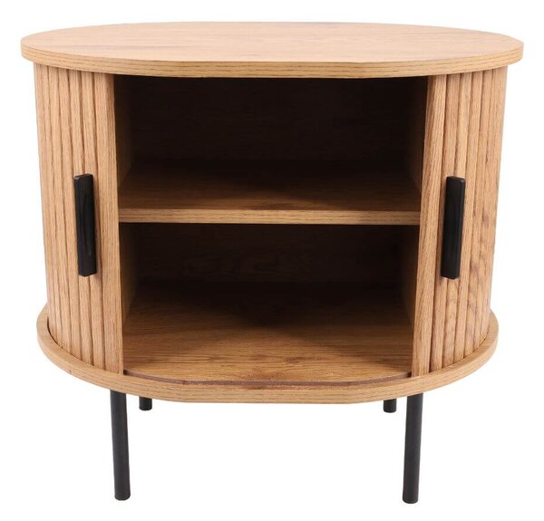 Szafka nocna Loftwood (320), dziki dąb, lamele