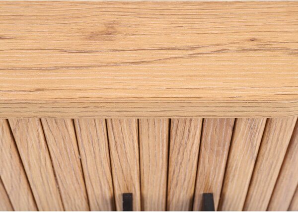Szafka nocna Loftwood (320), dziki dąb, lamele