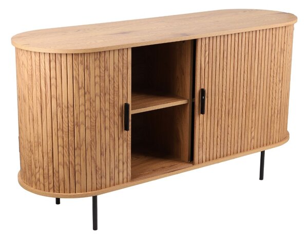 Szeroka komoda Loftwood (4802), dziki dąb, 140 cm, lamele