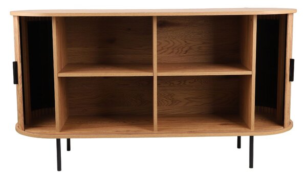 Szeroka komoda Loftwood (4802), dziki dąb, 140 cm, lamele