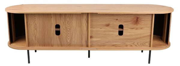 Szafka RTV Loftwood (319), dziki dąb, 180 cm, do salonu