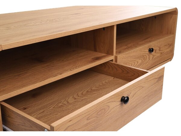 Szafka RTV Siena (4404), dziki dąb, 120 cm, loft