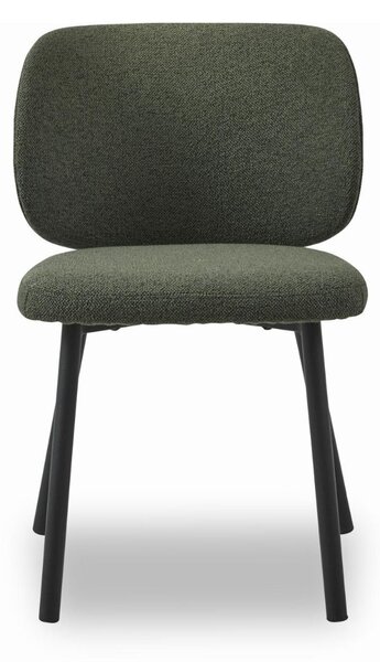 Krzesło do jadalni Swan (47521002), zielone, boucle