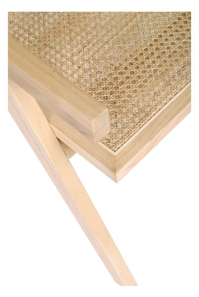 Krzesło drewniane Stella light z plecionką wiedeńską, rattan