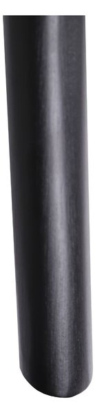Krzesło drewniane Solido dark, rattan, bukowe, czarne