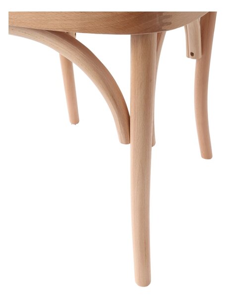 Krzesło drewniane Solido light, rattan, sztaplowany