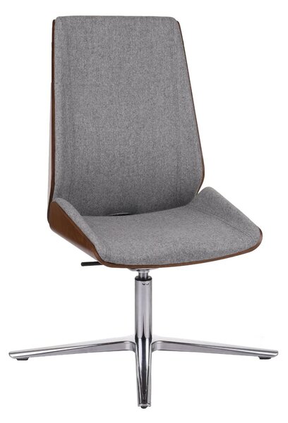 Fotel biurowy Moon Wood CF - elegancki, ergonomiczny fotel drewniany
