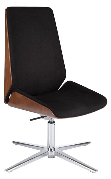 Fotel biurowy Moon Wood CF - elegancki, ergonomiczny fotel drewniany