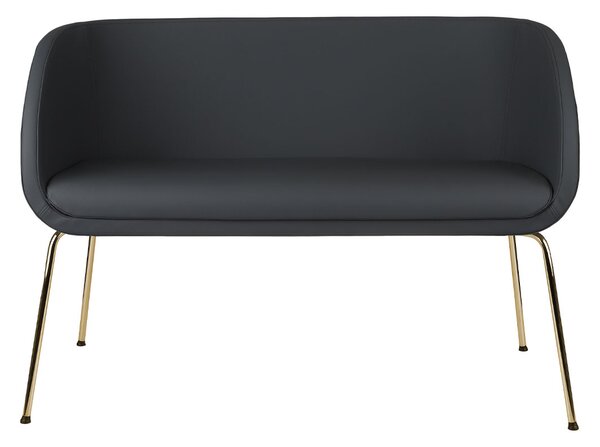 Sofa dwuosobowa Jula 4L black do biura