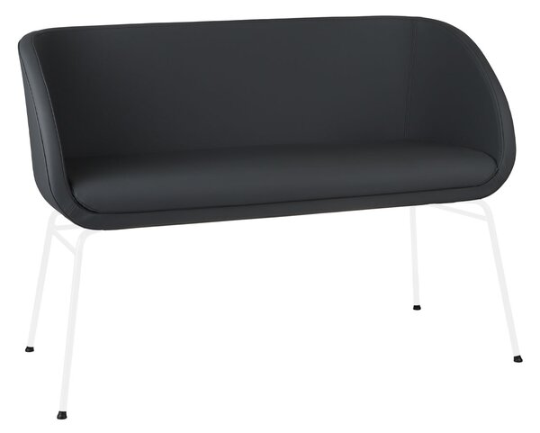 Sofa dwuosobowa Jula 4L black do biura