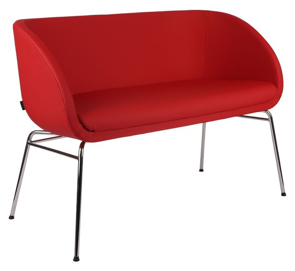 Sofa dwuosobowa Jula 4L black do biura