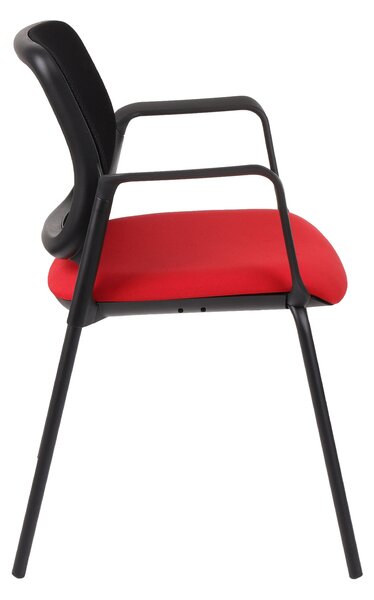 Krzesło konferencyjne z podłokietnikami Aspen 4L BS Arm