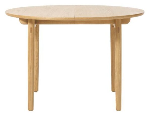 Stół do jadalni Carno 120 cm (45990200) z możliwością rozłożenia, drewniany