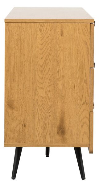 Komoda z szufladami Radis 120 cm (CD01), dziki dąb