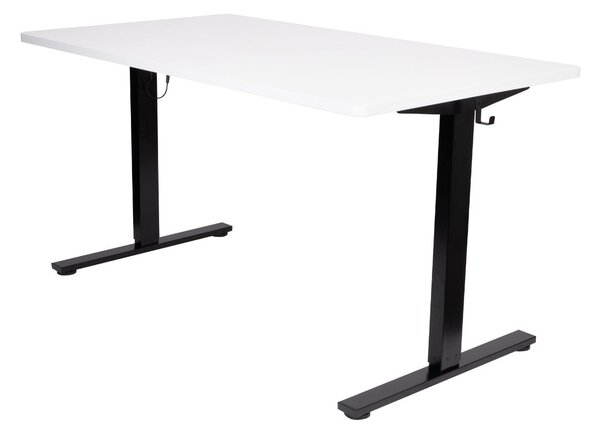 Biurko regulowane Alto 100 Black 120 cm, regulacja wysokości, biurko elektryczne, biurko do pracy stojącej