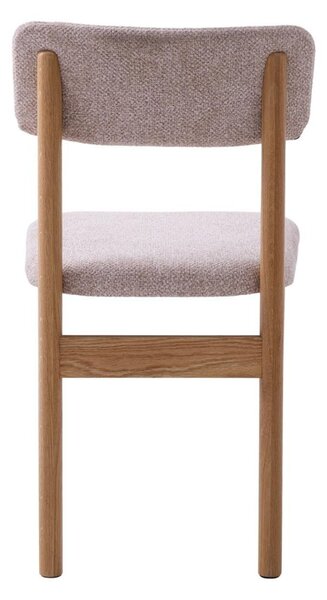 Krzesło do jadalni Canora, drewniane, boucle (54480000)