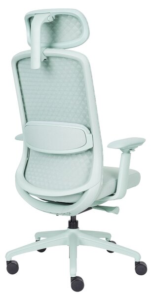 Fotel biurowy Solar Green, do biura, do gabinetu, nowoczesny