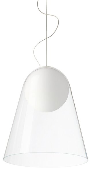 Lampa Wisząca Foscarini, Satellight, ściemnialny, transparentny, salon, szkło, design