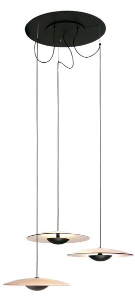 Lampa Wisząca MARSET, drewniany, aluminium