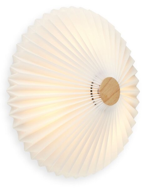 Lampa Sufitowa Halo Design, Paris, ściemnialny, biały, salon, tkanina | tekstylia, design