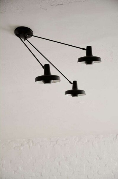 Lampa Sufitowa GRUPA, czarny, kuchnia, aluminium