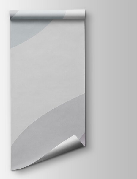 Fototapeta Biało-szary wzór falisty, Fototapety Abstrakcja, Popularne Fototapety, t00988v3 - Tapeko.pl
