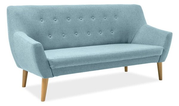 Miętowa 3-osobowa sofa AMBER