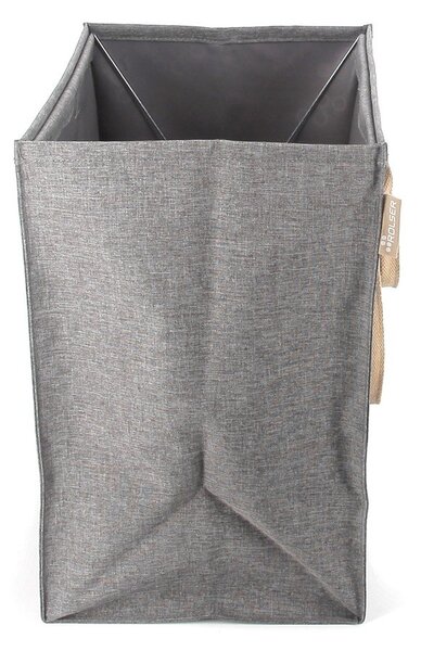 Szary tekstylny kosz na pranie 53 l Laundry Hub Tweed – Rolser
