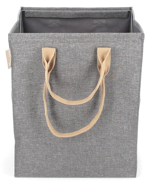 Szary tekstylny kosz na pranie 53 l Laundry Hub Tweed – Rolser
