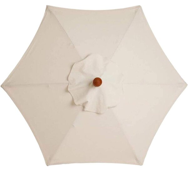 Pokrowiec zamienny na parasol - 6 żeber - Biały - 9,8 ft